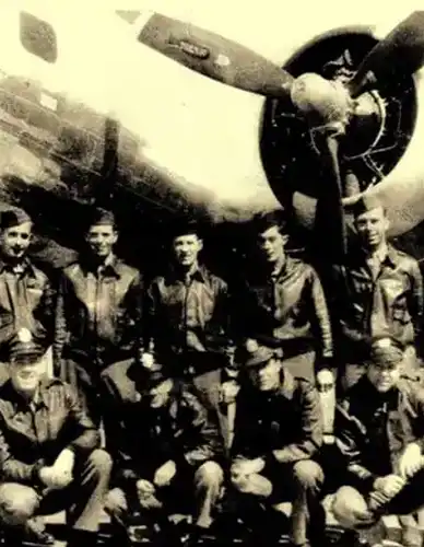 world war 2 plane and crew