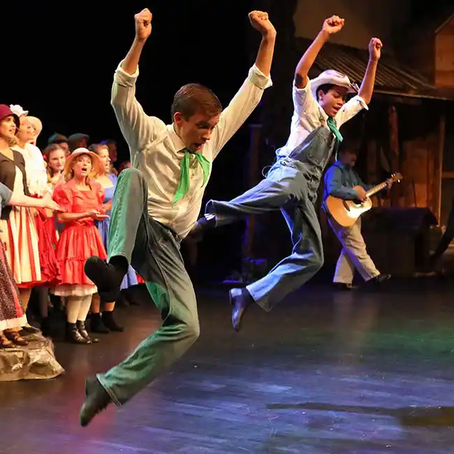 boys jumping