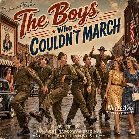 album cover for the boys who couldn't march