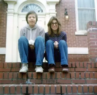yvonne clark and rebecca martin in college