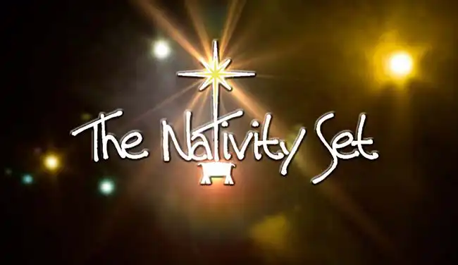 the nativity set logo