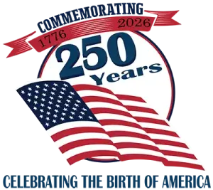 flag with 250 years