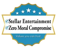 stellar entertainment zero moral compromise badge